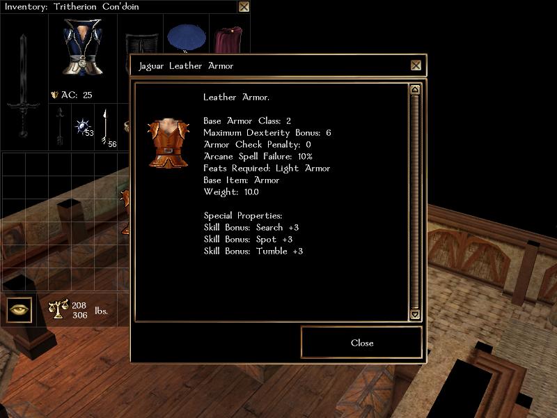 Jaguar Leather armor