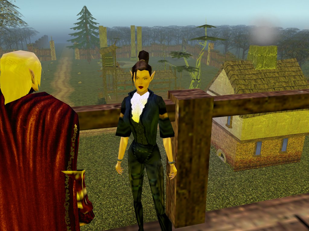 Over Looking the Temple