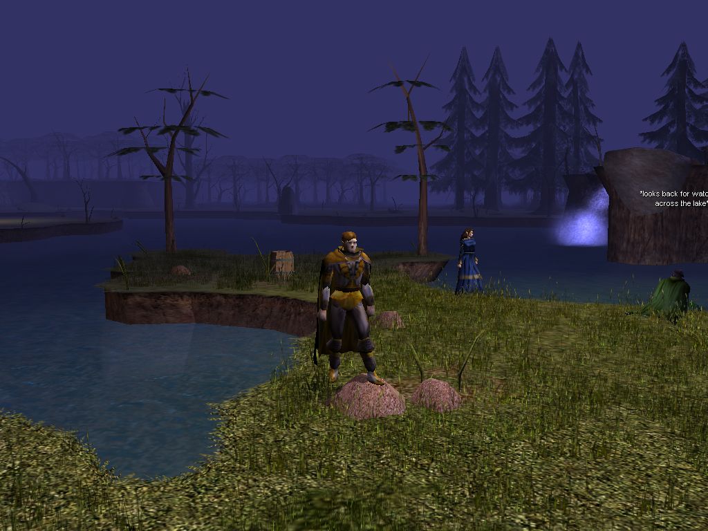 Aeronn practices maintaining his balance