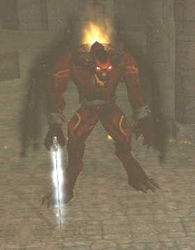 Sketch of a recently seen Pit Dweller around Nel