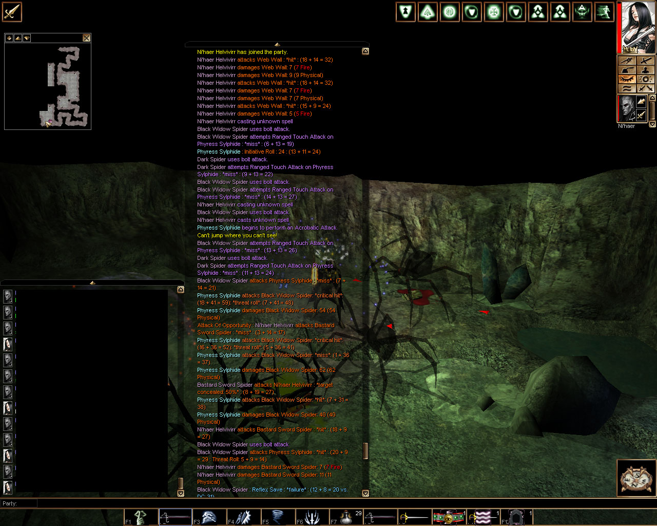 Acrobatic Attack - Bug