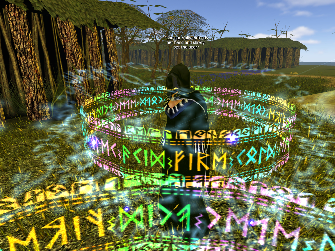 Seeing from within the magic twirlies