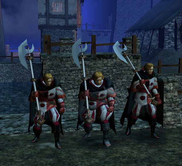 The Three Halberiers