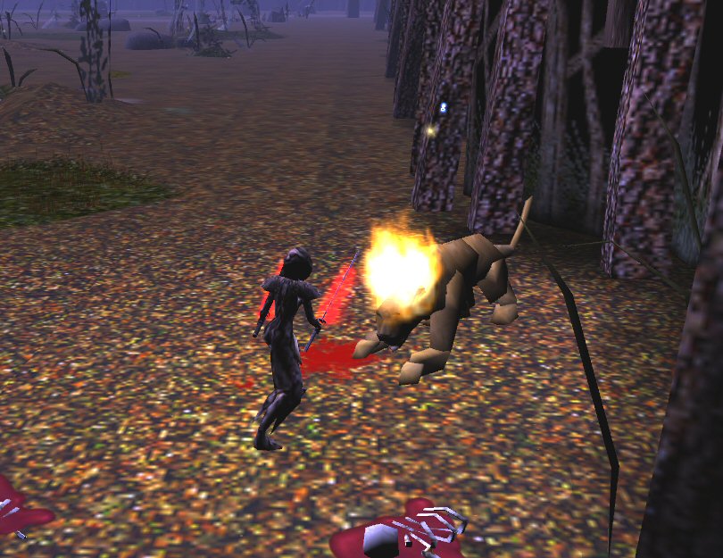 Crispy lion - a touch of overkill?