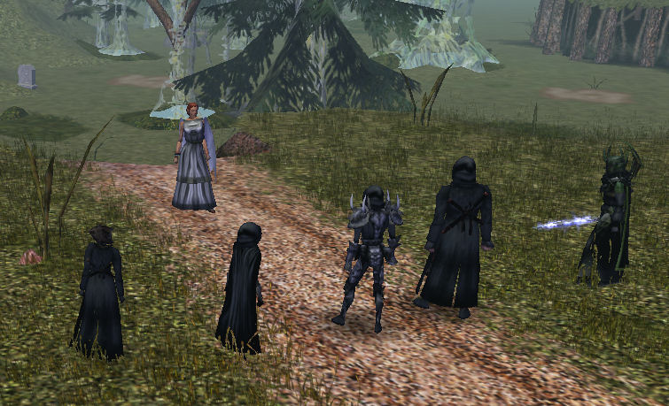 Daralith's WLDQ - The GM appears to round the game up