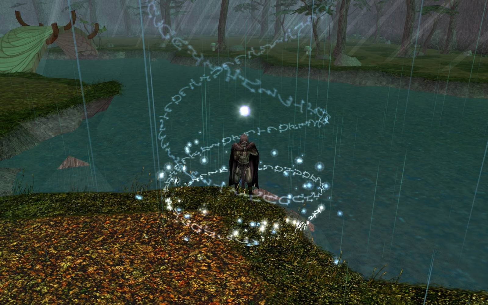 Setting up an escape incase Duchess plans go awry.