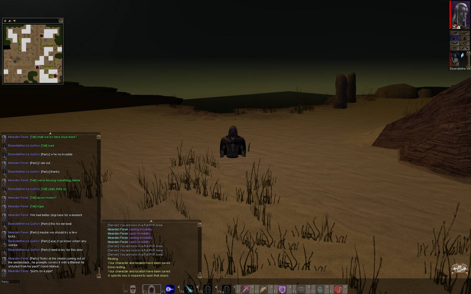 Searching the Spirit Dunes with Duchess