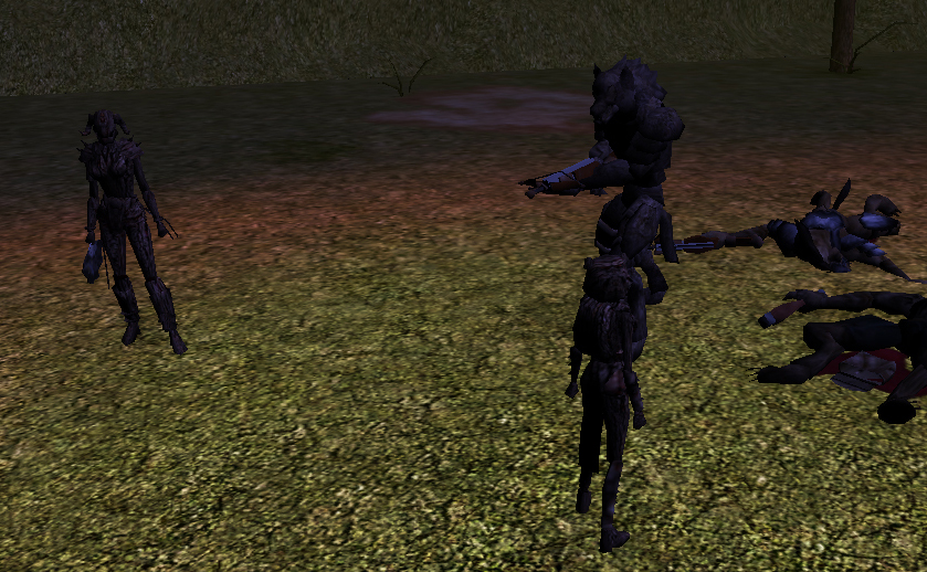 Gnoll Statue By Ygraine ursus